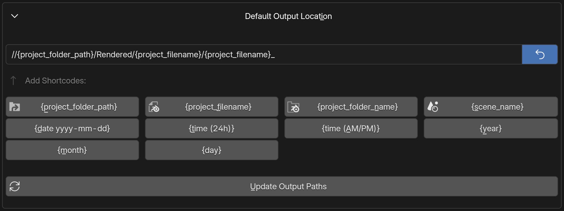 Automated Output Location